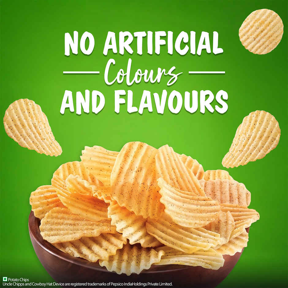 Uncle Chipps Spicy Treat, Crunchy Potato Chips