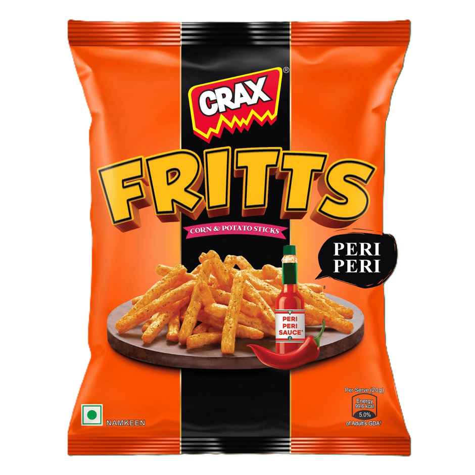 Crax Fritts Peri Peri Corn & Potato Stick Snacks