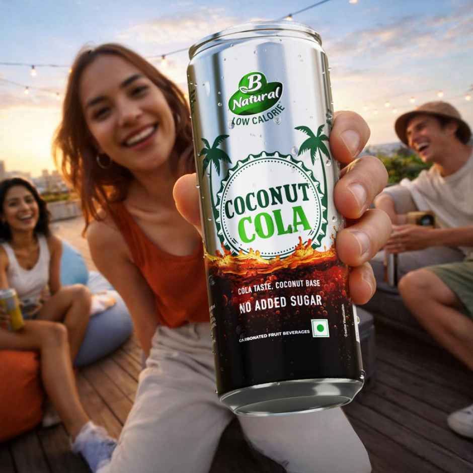 B Natural Coconut Cola Soft Drink (No Caffeine)