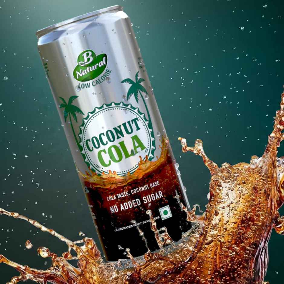 B Natural Coconut Cola Soft Drink (No Caffeine)