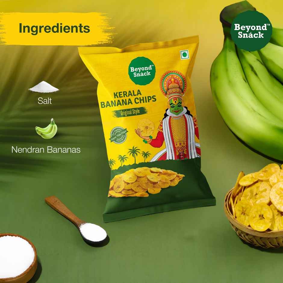 Beyond Snack Kerala Banana Chips, Original Style