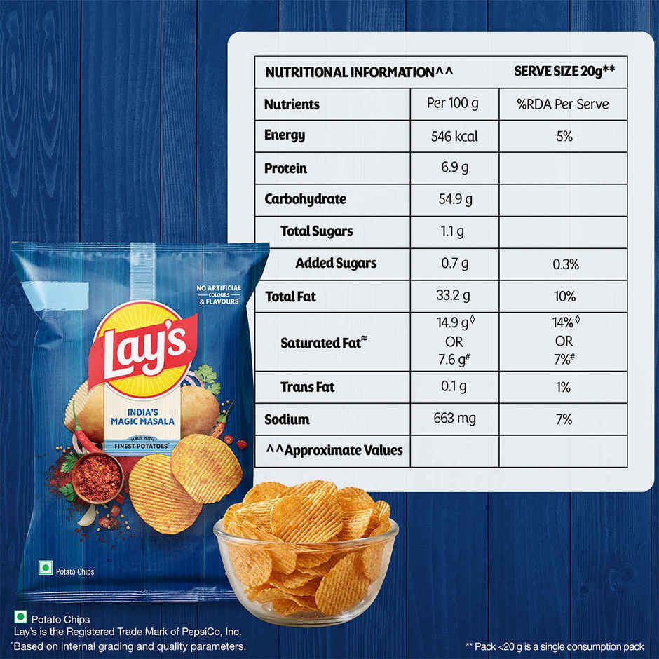 Lay's India's Magic Masala, Crunchy Potato Chips