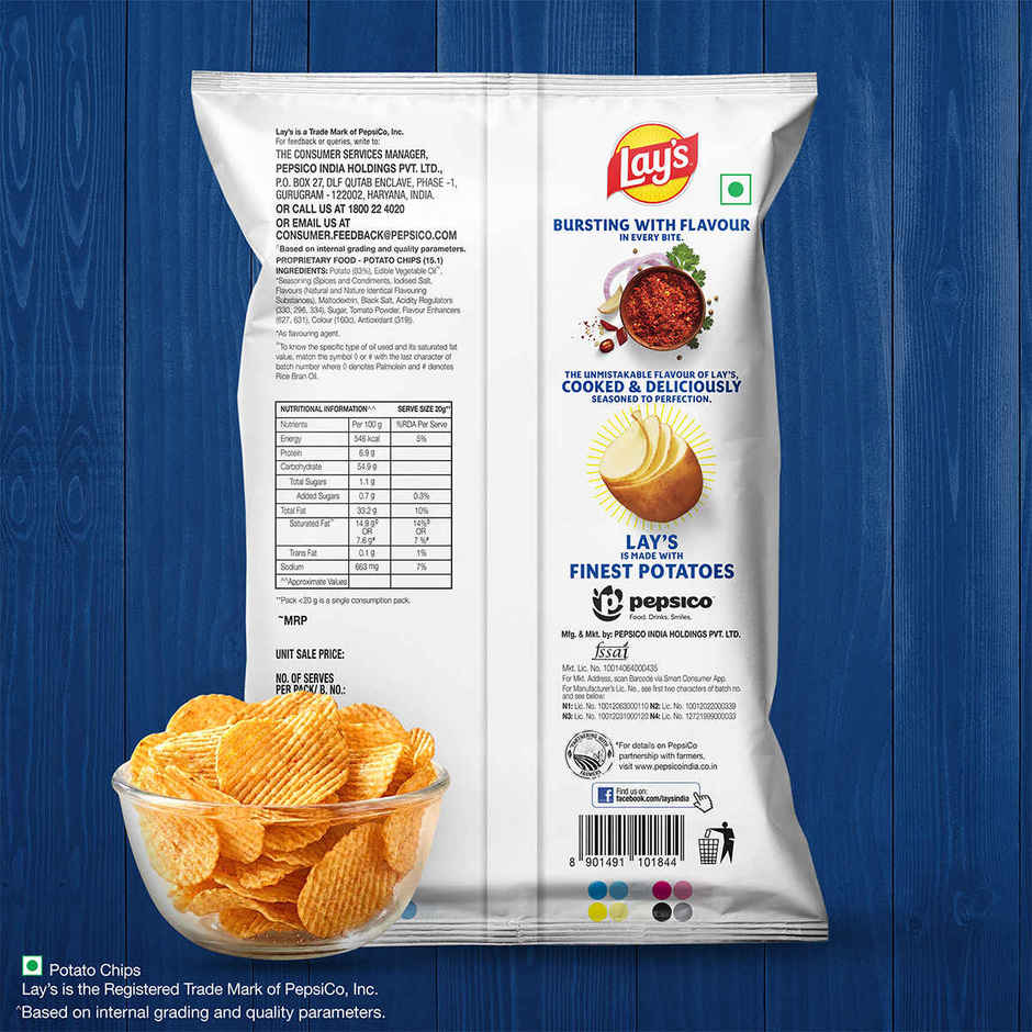 Lay's India's Magic Masala, Crunchy Potato Chips