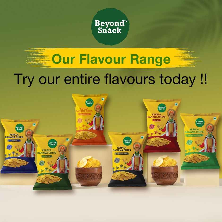 Beyond Snack Kerala Banana Chips, Original Style